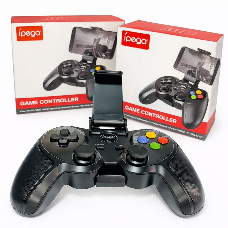 Gaming Controller with Cell Phone Holder