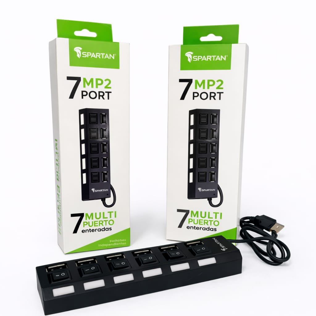 Hub USB 7 Puertos