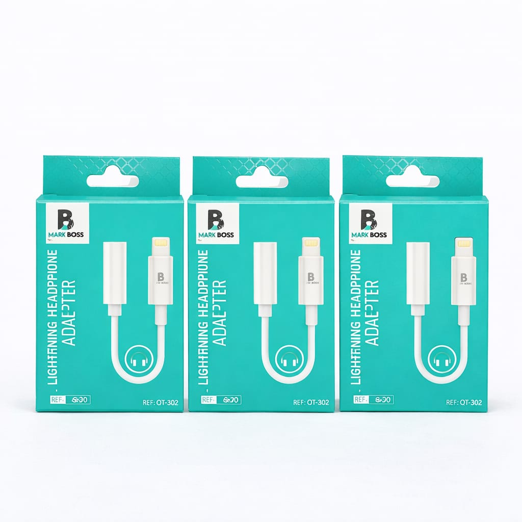 Adaptador Lightning a Jack 3.5mm